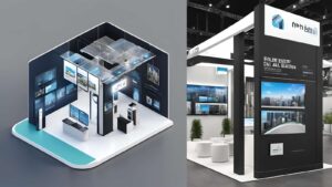 Booth Pameran Untuk Industri Real Estate