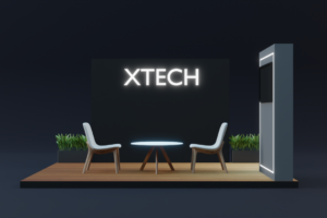 Booth Pameran Minimalis yang Efektif dan Estetis